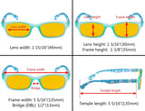 3 Pack Floral Print Blue Light Blocking Readers HP029 from eyekeeper.com