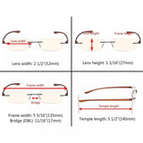 3 Pack Lightweight Blue Light Filter Reading Glasses UVCG1 from eyekeeper.com