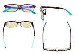 3 Pack Blue Light Blocking Reading Glasses TM898D from eyekeeper.com