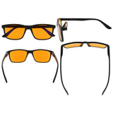 3 Pack Blue Light Blocking Reading Glasses DS163 from eyekeeper.com