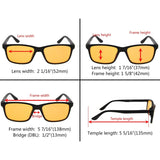 3 Pack Blue Light Blocking Reading Glasses DS163 from eyekeeper.com