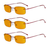 3 Pack Blue Light Blocking Reading Glasses DSWK8 from eyekeeper.com