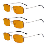 3 Pack Blue Light Blocking Reading Glasses DSWK8 from eyekeeper.com