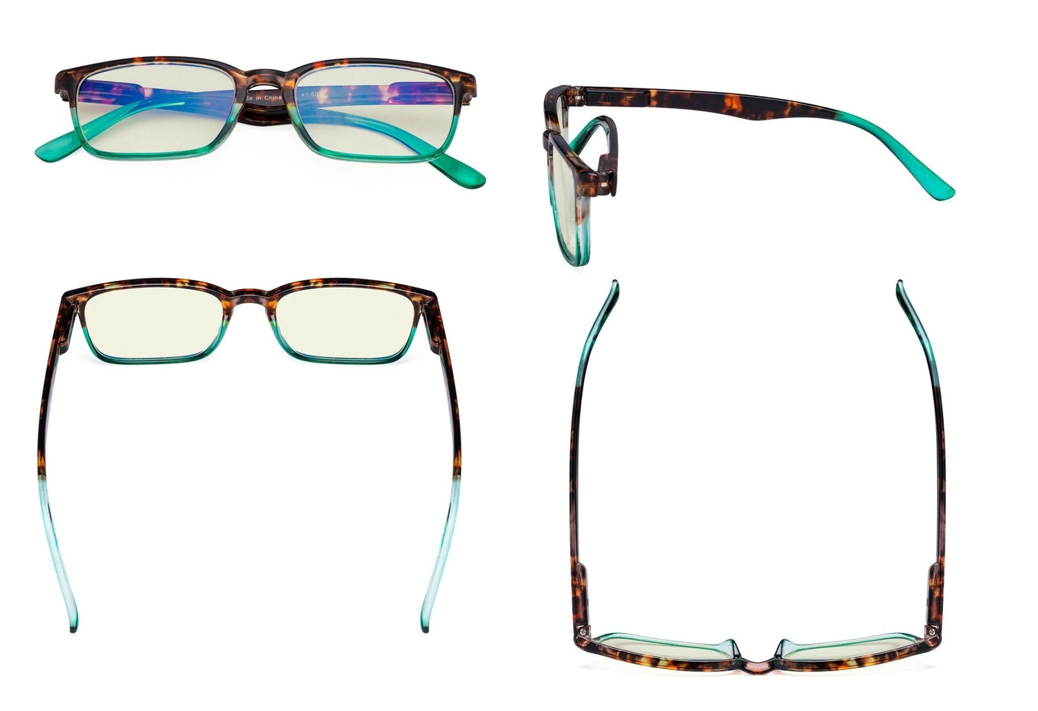 3 Pack Blue Light Filter Reading Glasses UVR898D from eyekeeper.com