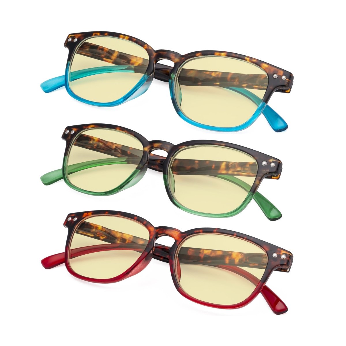 3 Pack Blue Light Blocking Reading Glasses TM079D from eyekeeper.com