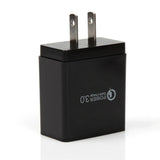 3 Port LED Fast Quick Charge QC 3.0 USB Hub Display Wall Charger Adapter US Plug from PremiumBrandGoods