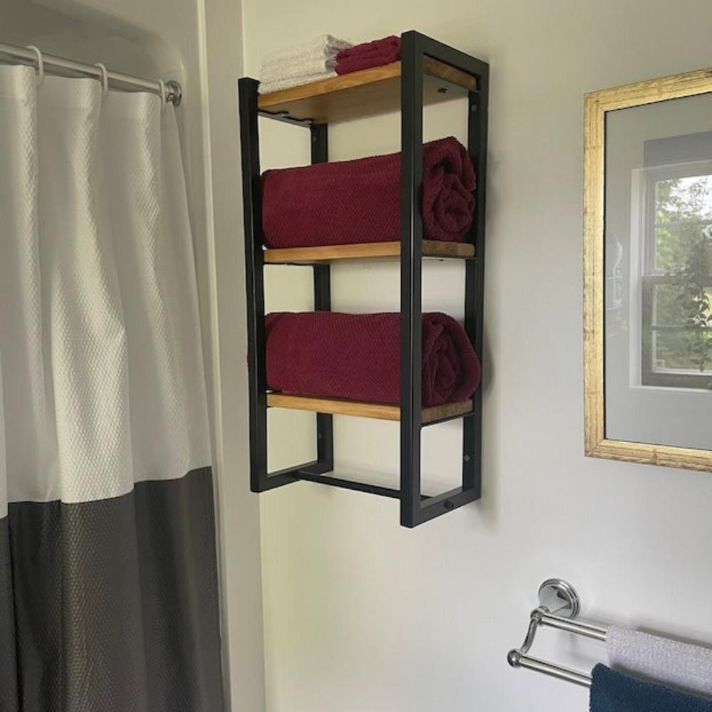 3-Tier Bathroom Shelf, Storage for Towel and Blanket, Decorative Items from VITAHOME DESIGN LLC
