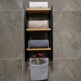 3-Tier Bathroom Shelf, Storage for Towel and Blanket, Decorative Items from VITAHOME DESIGN LLC