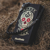 Skullistic Double Layer Obsidian Bracelet from Zapps Clothing