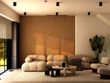 Modern Solid Wood Panel from Ozarké
