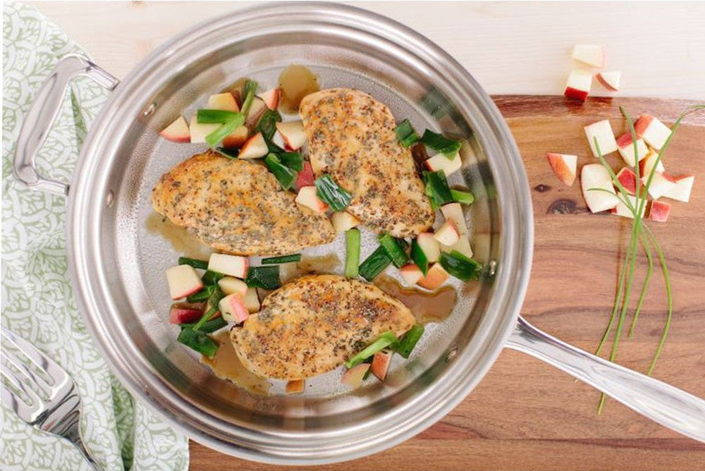 Sauté Pan with Cover 3.5 Quart From 360 Cookware