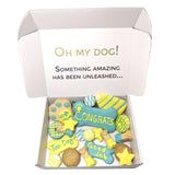 Congrats Themed Dog Treats Gift Box from Bonne et Filou