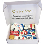 French Themed Dog Treats Gift Box from Bonne et Filou