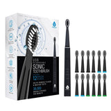 USB Rechargeable Electric toothbrush with 12 Brush Heads from Pursonic