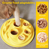 Puzzle Digger - For Cat Hunting Instinct (Wheat-Yellow) From PuzzleFeeder - Slower than a slow feeder
