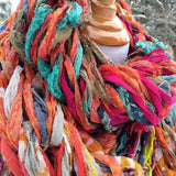 30 Minute Arm Knit Scarf Pattern from Darn Good Yarn