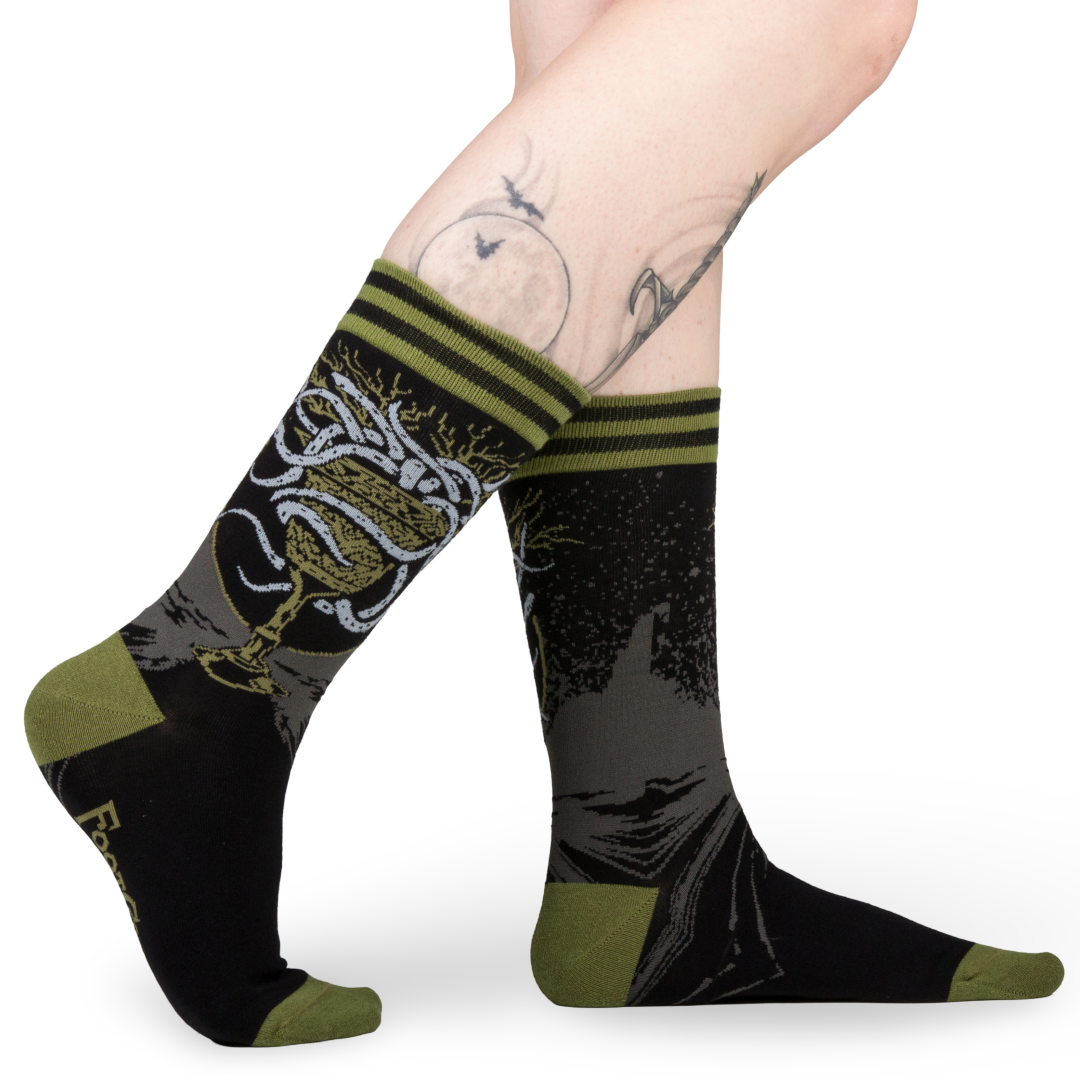 Chalice ov Serpents Crew Socks from FootClothes
