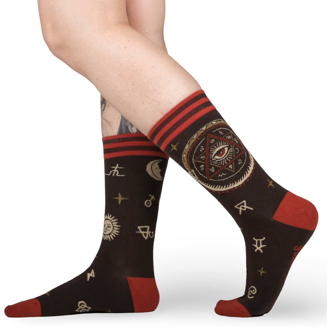 Dante's Inferno Crew Sock Pack | 5 Designs from FootClothes
