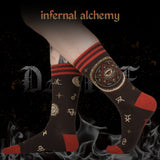 Infernal Alchemy Crew Socks from FootClothes