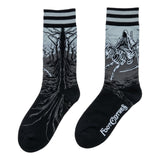 Death on a Pale Horse Crew Socks from FootClothes