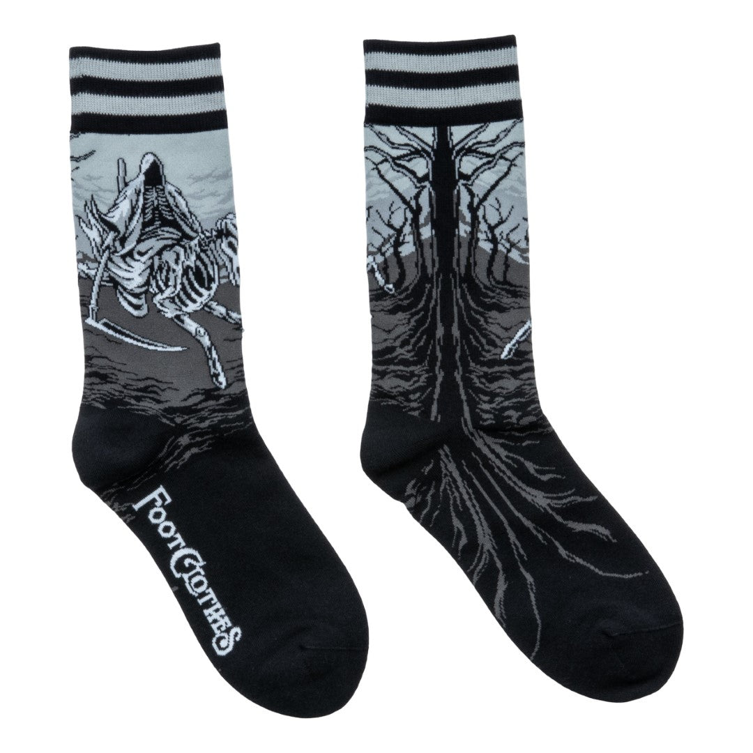 Death on a Pale Horse Crew Socks from FootClothes