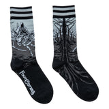 Death on a Pale Horse Crew Socks from FootClothes