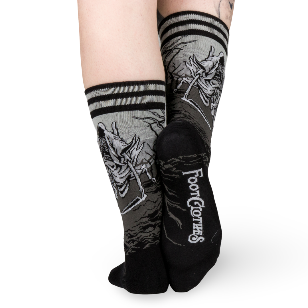 Death on a Pale Horse Crew Socks from FootClothes