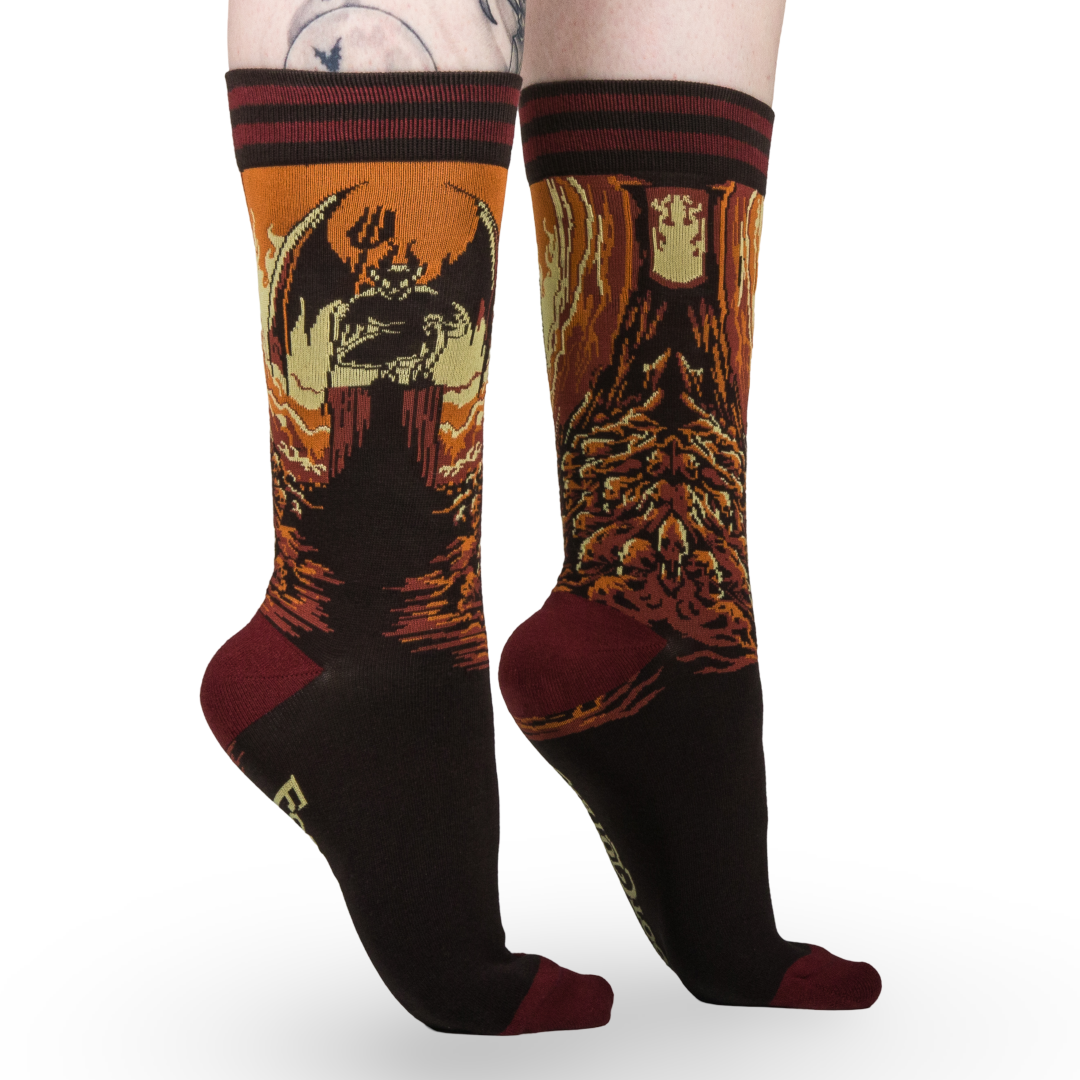 Heresy Crew Socks from FootClothes