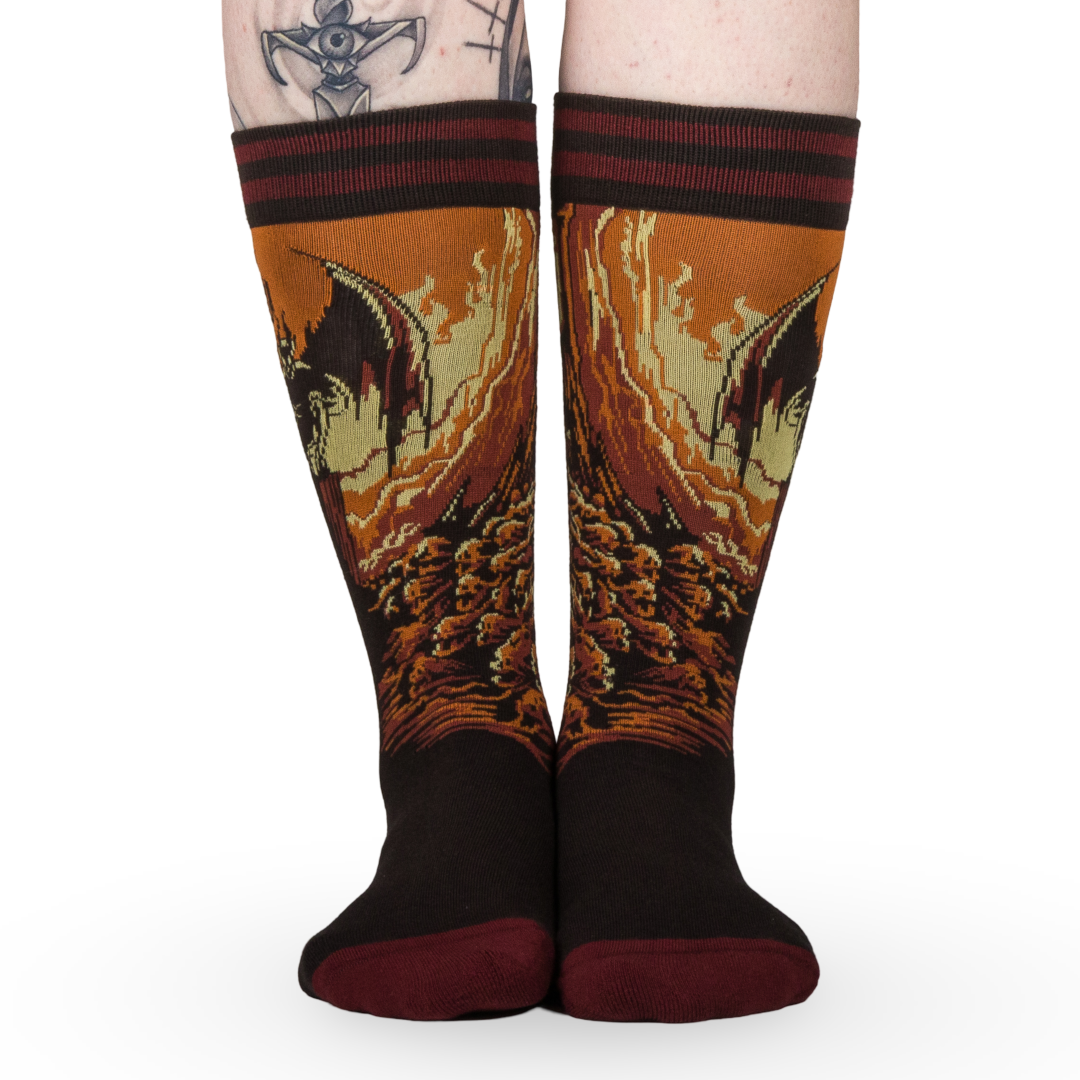 Heresy Crew Socks from FootClothes