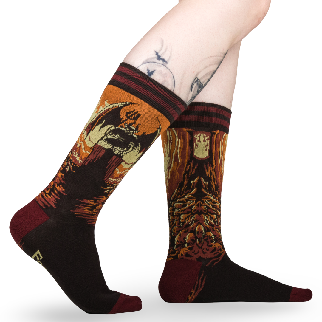 Dante's Inferno Crew Sock Pack | 5 Designs from FootClothes