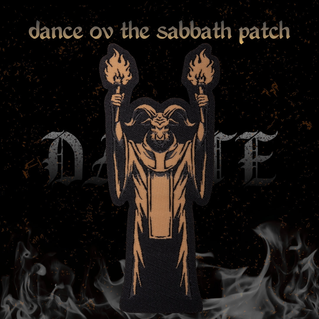 Dance ov the Sabbath Iron-On Patch from FootClothes