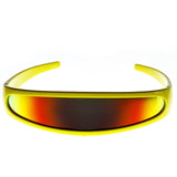 Retro Futuristic 1980's Disco Wrap Around Space Sunglasses 8964 from zeroUV