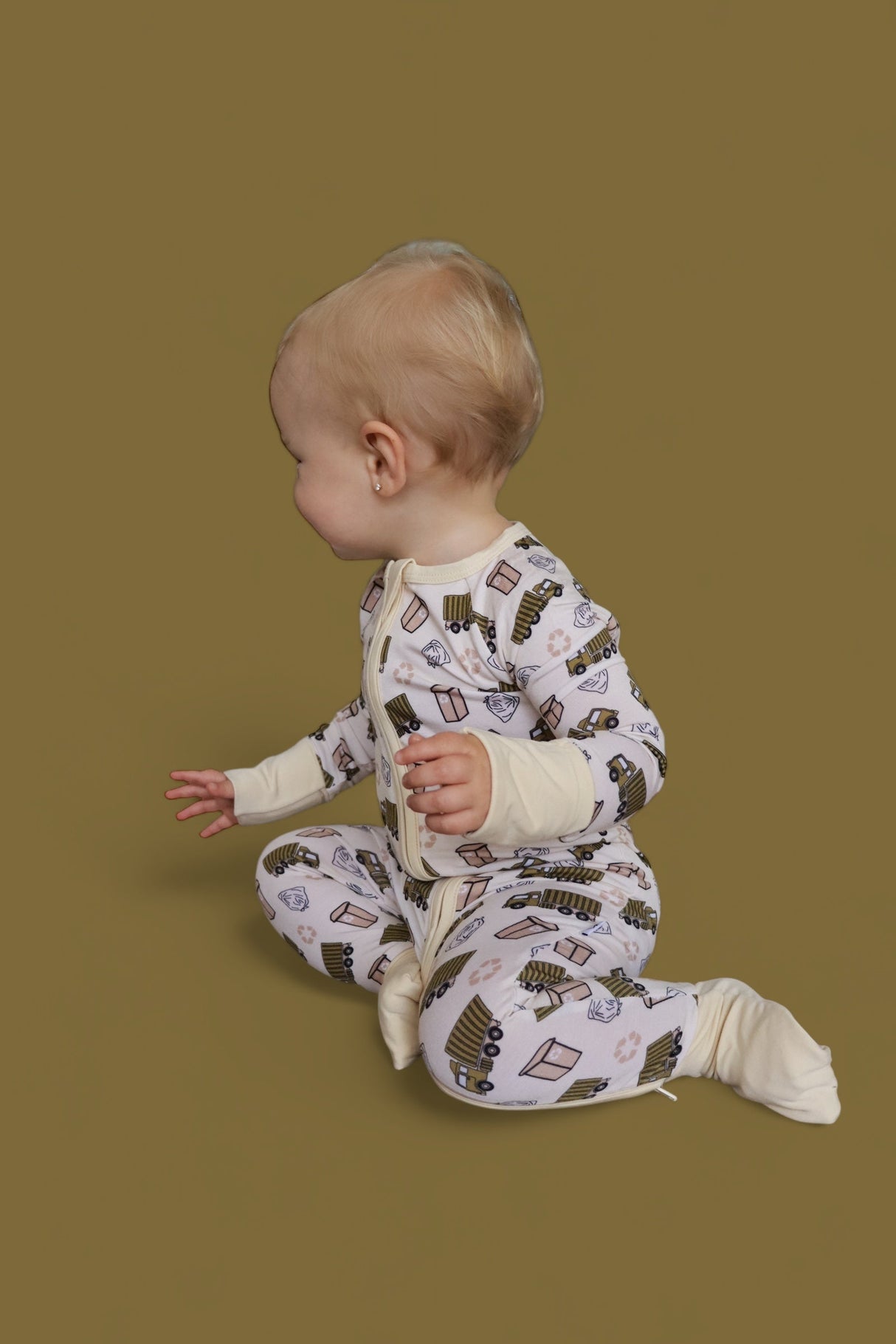 GOOD OL' GARBAGE DREAM ROMPER from DREAM BIG LITTLE CO