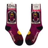 The Devil Tarot Nouveau Crew Socks from FootClothes