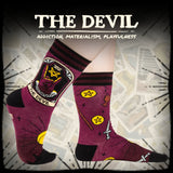 The Devil Tarot Nouveau Crew Socks from FootClothes