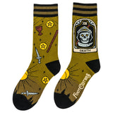 Death Tarot Nouveau Crew Socks from FootClothes