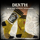Death Tarot Nouveau Crew Socks from FootClothes