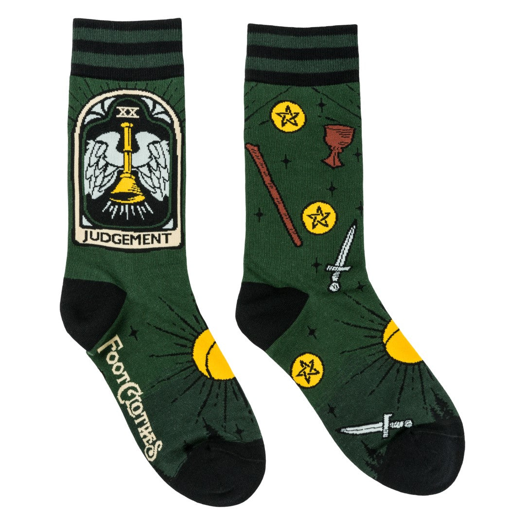Judgement Tarot Nouveau Crew Socks from FootClothes