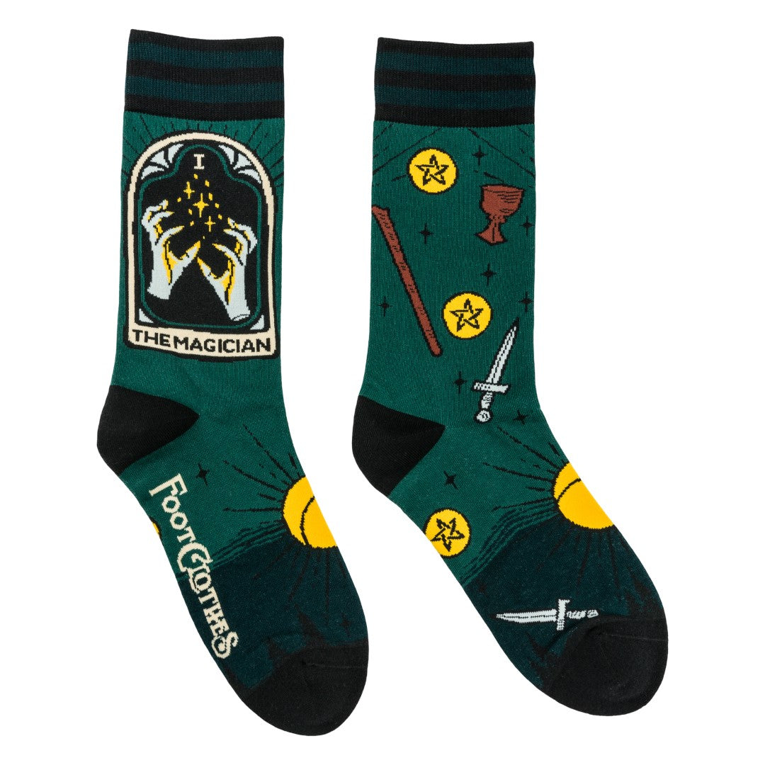 The Magician Tarot Nouveau Crew Socks from FootClothes