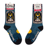 The High Priestess Tarot Nouveau Crew Socks from FootClothes