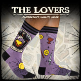 The Lovers Tarot Nouveau Crew Socks from FootClothes