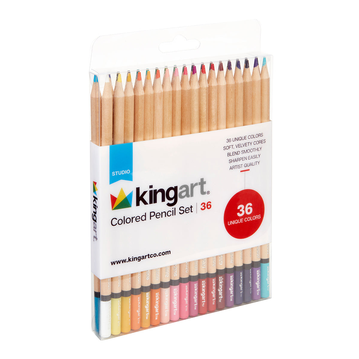 Colored Pencils 36 Colors from KINGART