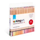 Colored Pencils 72 Colors from KINGART