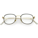 True Vintage Dapper Square Clear Lens Glasses C718 from zeroUV