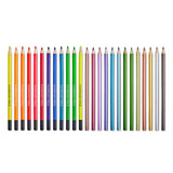 Colored Pencils 24 Metallic & Neon Colors from KINGART