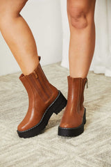 Forever Link Side Zip Platform Boots from My Pampered Life Seattle