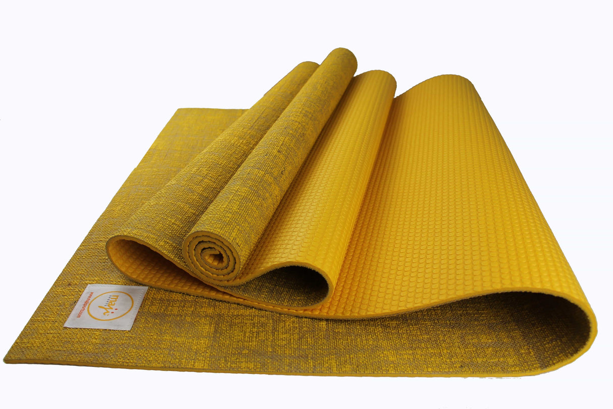 Maji Sports Jute Premium Eco Yoga Mat + Foot Massager  (7.5cm x 17.5cm) from Jupiter Gear Home