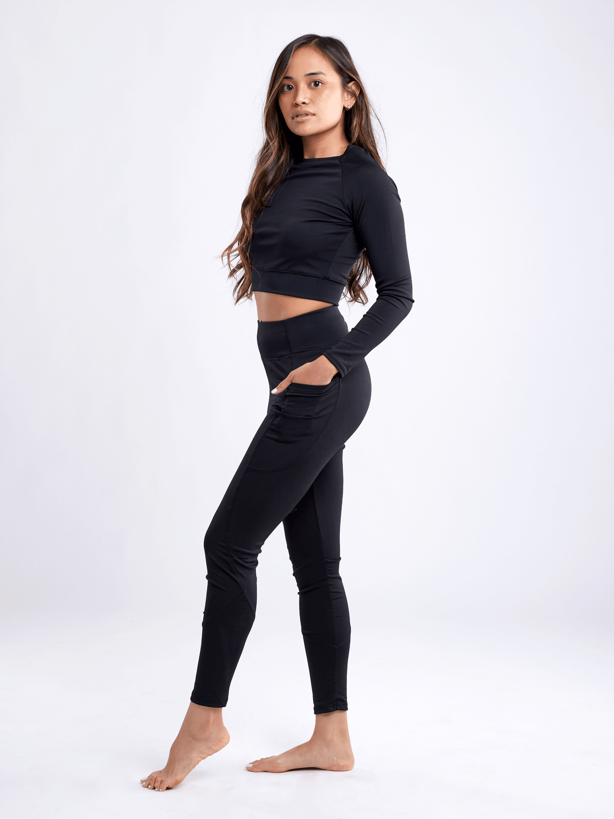 JupiterGear Long-Sleeve Crop Top from Jupiter Gear