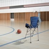 Extra Tall Bar Height Foldable Director Chairs for Adults with High Back and Hard Arms, Support 330lbs From Redcamp