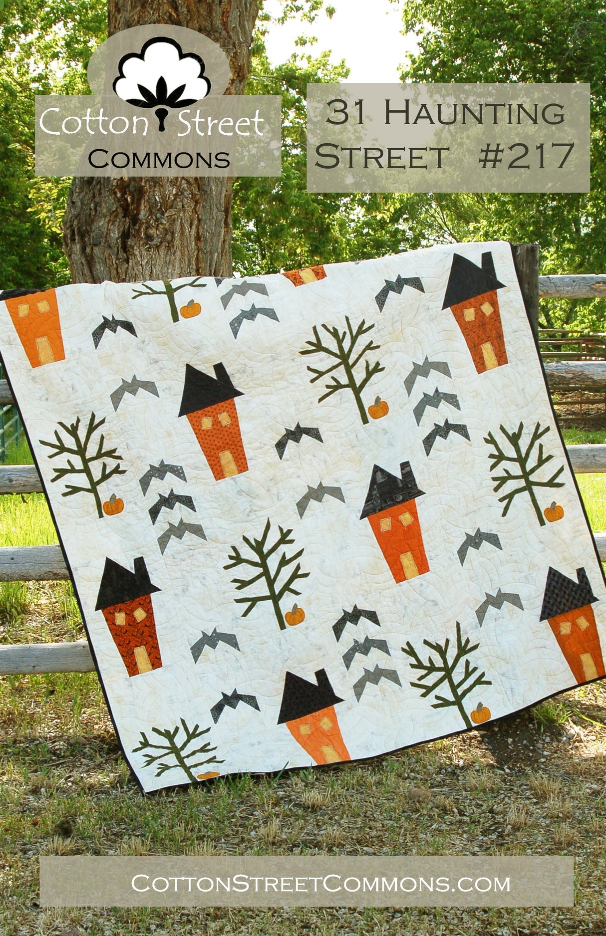 31 Haunting Street Downloadable Pattern from Quilting Books Patterns and Notions